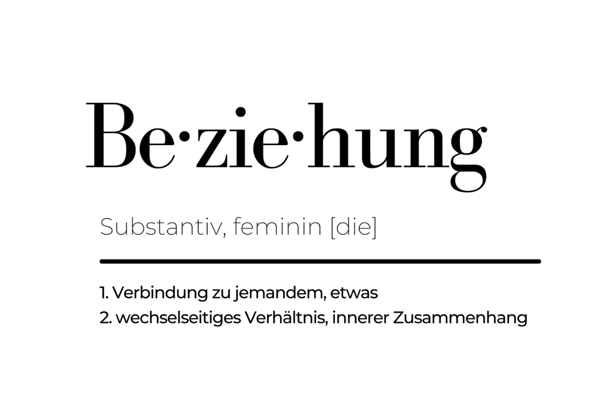 Was bedeutet Bezeihung in der PR? relationen.at